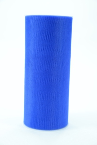 6 Inches Wide x 25 Yard Tulle, Royal Blue (1 Spool) SALE ITEM